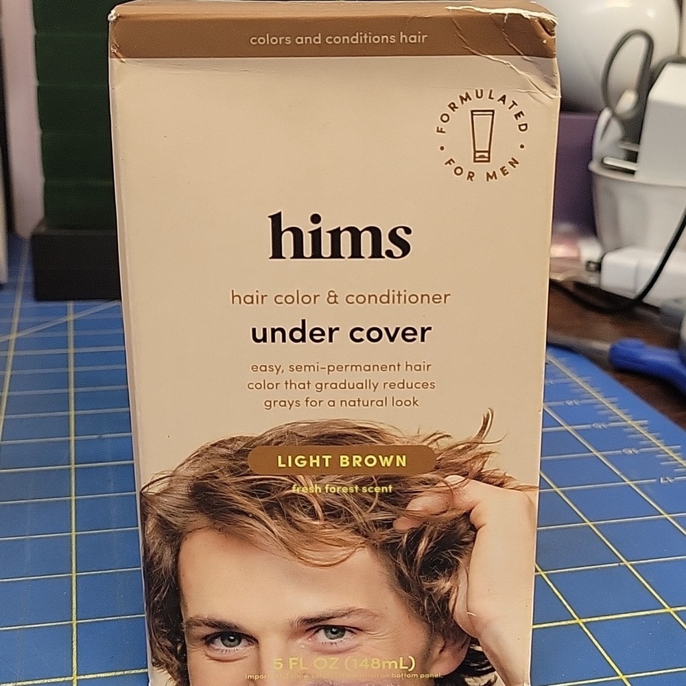 Hims Hair Color & Conditioner Under New Box - Light Brown